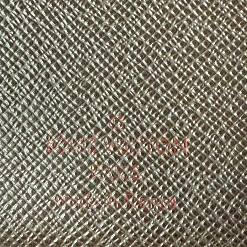 Louis Vuitton BRAZZA WALLET in Damier Ebene